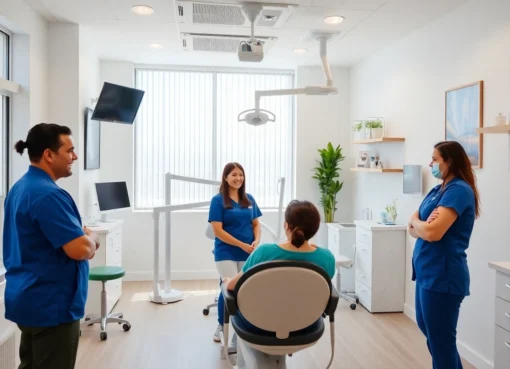Ventura Bright Dental team providing friendly dental care in a welcoming clinic environment